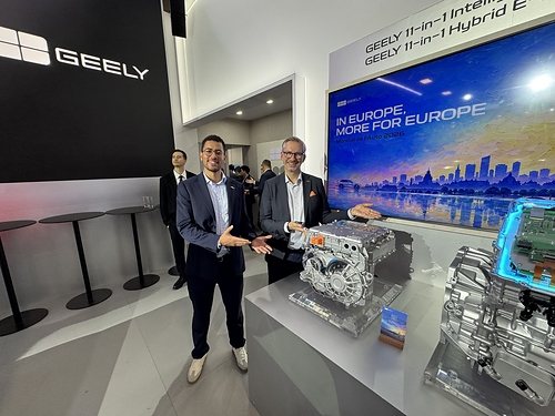 InfiMotion e-drive systems shown at the Paris Motor Show