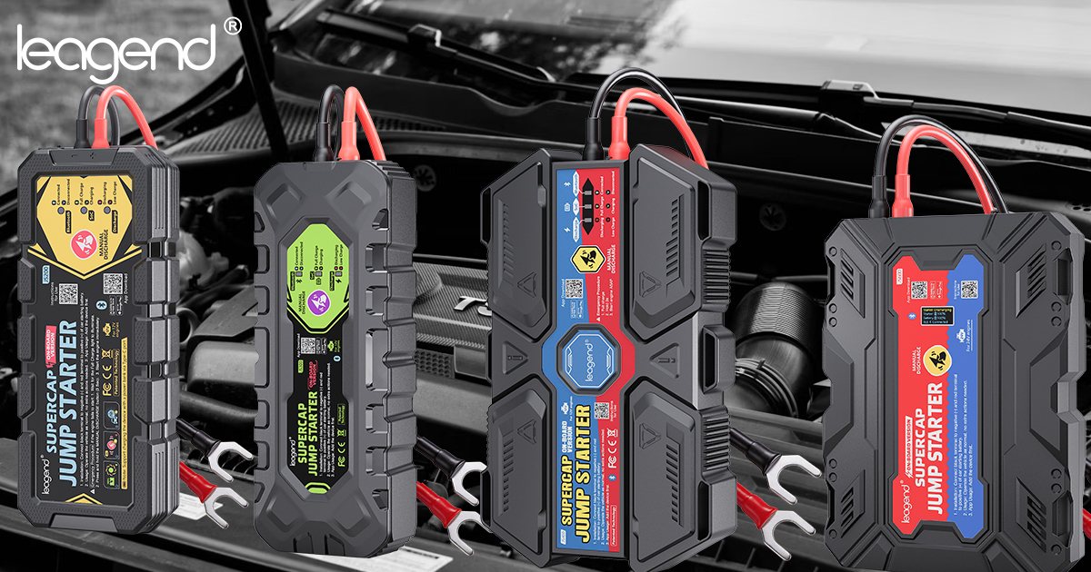 leagend Supercapacitor Jump Starter Series Goes Beyond Emergency Starting to Redefine Vehicle Battery Care